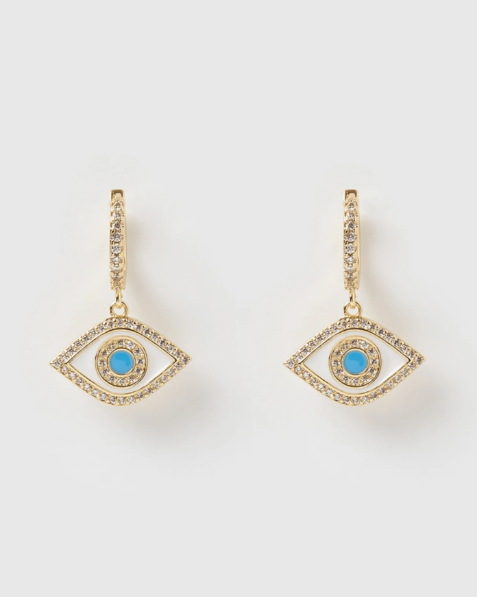 evil eye earrings